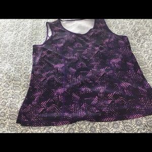 Purple tank. Womans Plus
